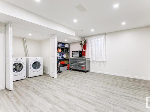 12616 43 Street, Edmonton, AB - Indoor Photo Showing Laundry Room