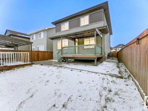 12616 43 Street, Edmonton, AB - Outdoor With Deck Patio Veranda With Exterior