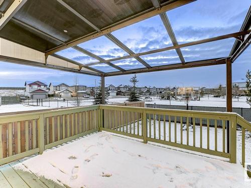 12616 43 Street, Edmonton, AB - Outdoor With Deck Patio Veranda With Exterior