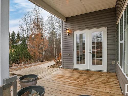 37 55312 Rge Road 241, Rural Sturgeon County, AB - Outdoor With Deck Patio Veranda With Exterior