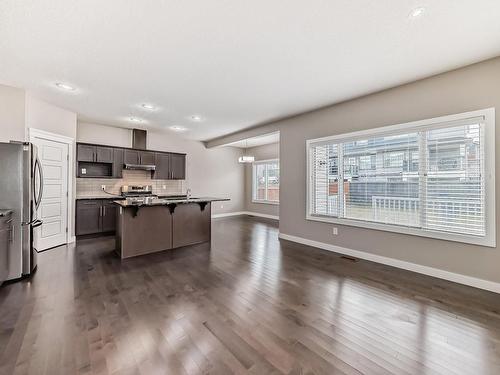 3855 170 Avenue, Edmonton, AB - Indoor Photo Showing Kitchen With Stainless Steel Kitchen