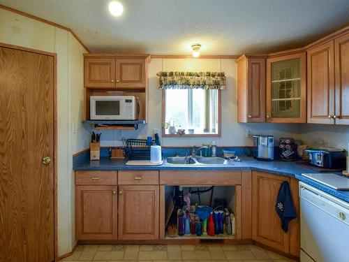 50, 54222 Rge Rd 25, Rural Lac Ste. Anne County, AB - Indoor Photo Showing Kitchen With Double Sink