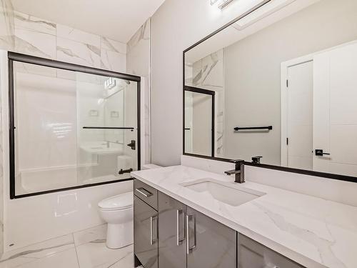 128 Edgewater Circle, Leduc, AB - Indoor Photo Showing Bathroom