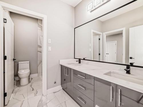 128 Edgewater Circle, Leduc, AB - Indoor Photo Showing Bathroom