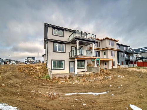 128 Edgewater Circle, Leduc, AB - Outdoor With Balcony