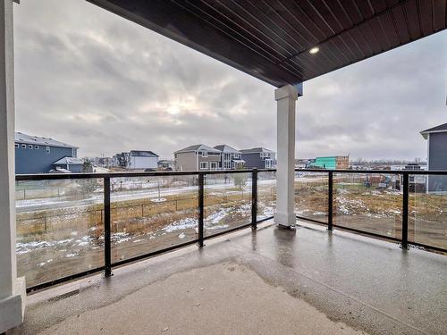 128 Edgewater Circle, Leduc, AB - Outdoor With Balcony With View