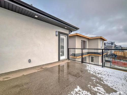 128 Edgewater Circle, Leduc, AB - Outdoor With Deck Patio Veranda