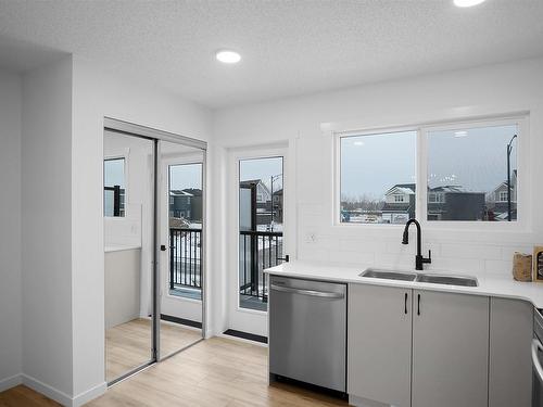 22829 84 Avenue, Edmonton, AB - Indoor Photo Showing Kitchen With Double Sink