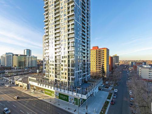 801 11969 Jasper Avenue, Edmonton, AB - Outdoor With Facade