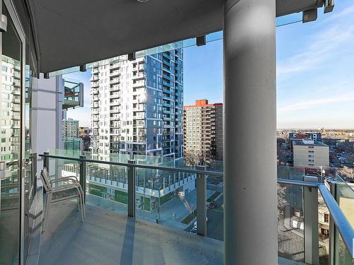 801 11969 Jasper Avenue, Edmonton, AB - Outdoor With Balcony