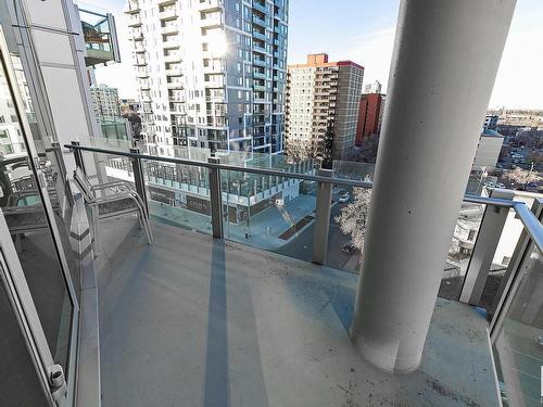 801 11969 Jasper Avenue, Edmonton, AB - Outdoor With Balcony