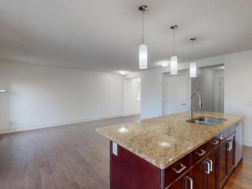 608 41 Ave, Edmonton, AB - Indoor Photo Showing Kitchen With Double Sink