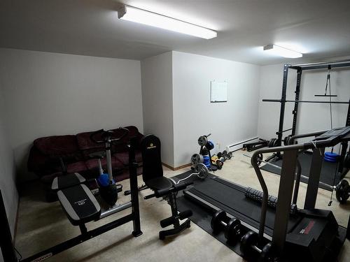 105, 58114 Rr 83, Rural St. Paul County, AB - Indoor Photo Showing Gym Room