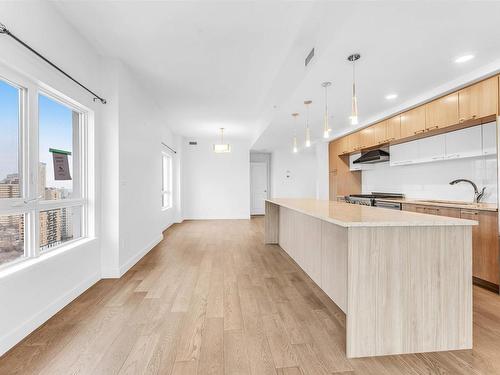 2401 9720 106 Street, Edmonton, AB - Indoor Photo Showing Kitchen