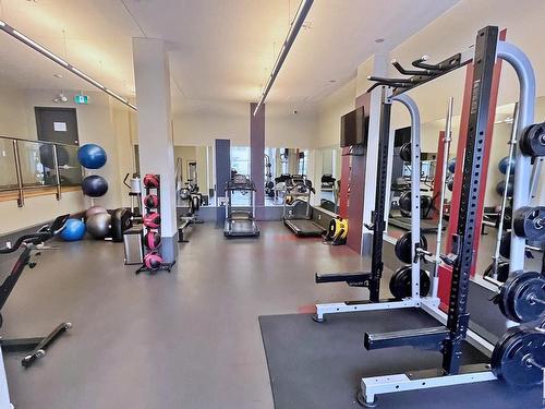 9817 113 Street, Edmonton, AB - Indoor Photo Showing Gym Room