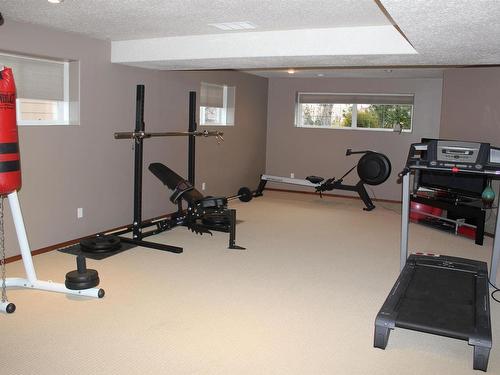 5314 52 Avenue, Elk Point, AB - Indoor Photo Showing Gym Room