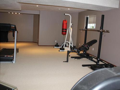 5314 52 Avenue, Elk Point, AB - Indoor Photo Showing Gym Room