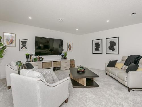 296 165 Avenue, Edmonton, AB - Indoor Photo Showing Living Room