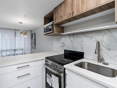 219 10160 114 Street, Edmonton, AB - Indoor Photo Showing Kitchen