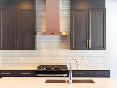 1311 16 Street, Edmonton, AB - Indoor Photo Showing Kitchen With Double Sink