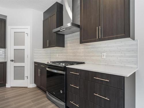 1311 16 Street, Edmonton, AB - Indoor Photo Showing Kitchen With Upgraded Kitchen