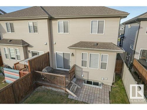 215 41 Avenue, Edmonton, AB - Outdoor With Deck Patio Veranda With Exterior