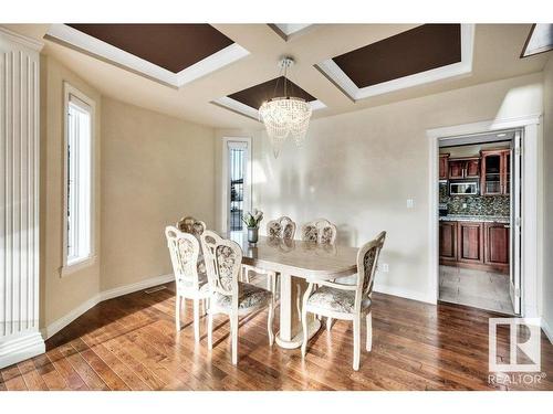 1004 Wildwood Court, Edmonton, AB - Indoor Photo Showing Dining Room