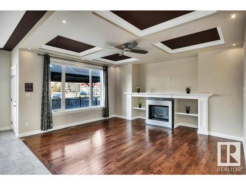 1004 Wildwood Court, Edmonton, AB - Indoor Photo Showing Other Room With Fireplace