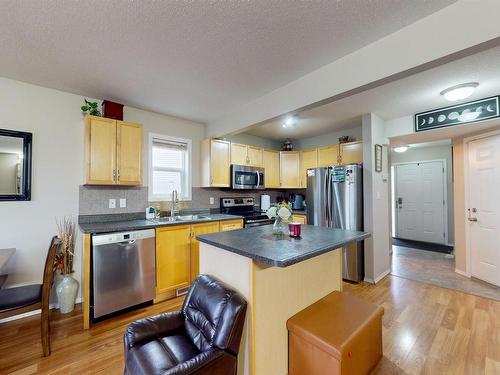 2031 Hammond Cl, Edmonton, AB - Indoor Photo Showing Kitchen With Double Sink