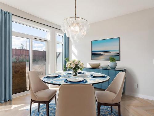 126 Canter Wynd, Sherwood Park, AB - Indoor Photo Showing Dining Room