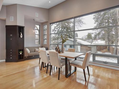 9803 145 Street, Edmonton, AB - Indoor Photo Showing Dining Room