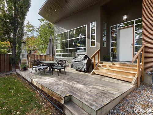 9803 145 Street, Edmonton, AB - Outdoor With Deck Patio Veranda With Exterior