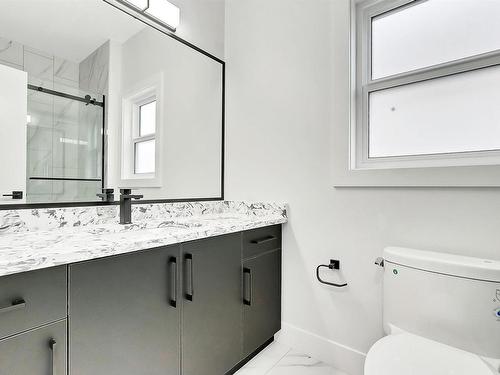 1826 18A Avenue, Edmonton, AB - Indoor Photo Showing Bathroom