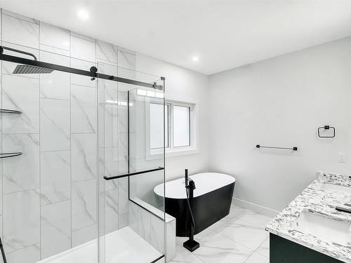 1826 18A Avenue, Edmonton, AB - Indoor Photo Showing Bathroom