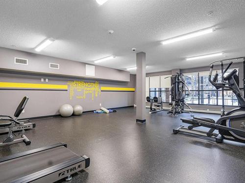 223 5504 Schonsee Drive Nw, Edmonton, AB - Indoor Photo Showing Gym Room