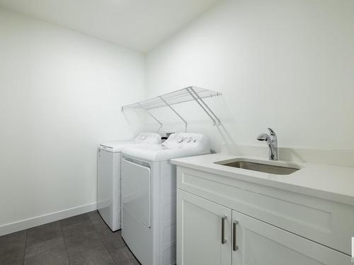 5240 Kinney Place, Edmonton, AB - Indoor Photo Showing Laundry Room