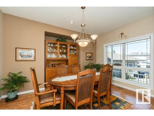 6 Woods Court, Leduc, AB - Indoor Photo Showing Dining Room