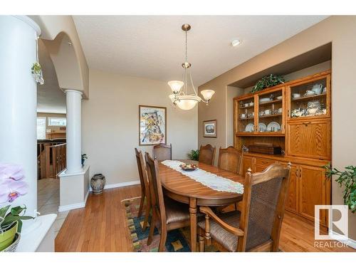 6 Woods Court, Leduc, AB - Indoor Photo Showing Dining Room