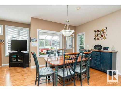 6 Woods Court, Leduc, AB - Indoor Photo Showing Dining Room