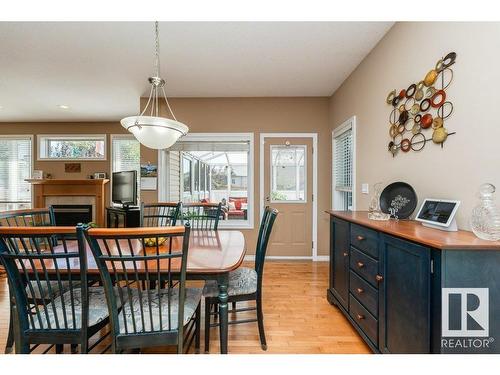 6 Woods Court, Leduc, AB - Indoor Photo Showing Dining Room