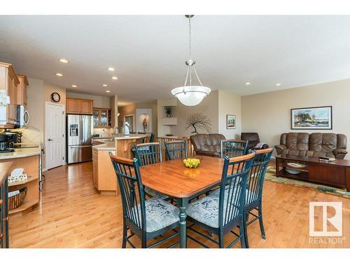 6 Woods Court, Leduc, AB - Indoor Photo Showing Dining Room