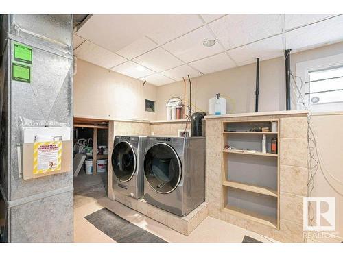 9407 74 Street, Edmonton, AB - Indoor Photo Showing Laundry Room