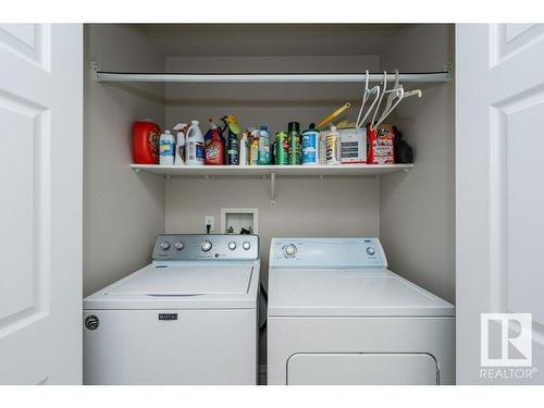 13 Century Villas Close, Fort Saskatchewan, AB - Indoor Photo Showing Laundry Room