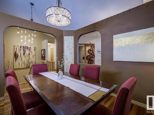 58 929 Picard Drive, Edmonton, AB - Indoor Photo Showing Dining Room