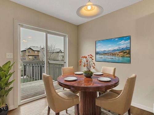 91 Keystone Crescent, Leduc, AB - Indoor Photo Showing Dining Room