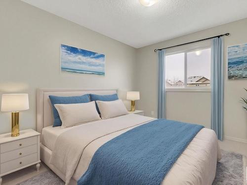 91 Keystone Crescent, Leduc, AB - Indoor Photo Showing Bedroom