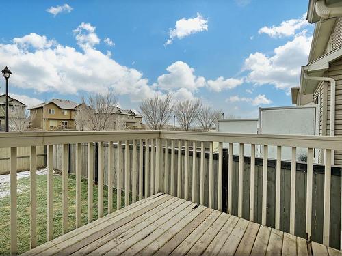 91 Keystone Crescent, Leduc, AB - Outdoor With Deck Patio Veranda