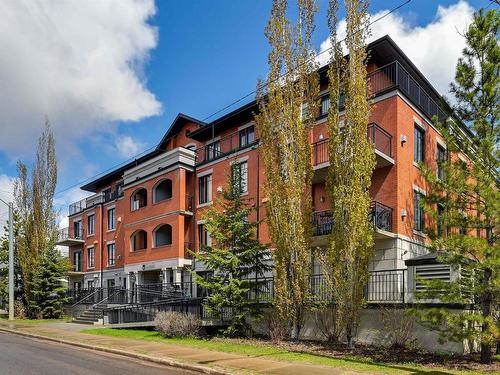 104 7907 109 Street, Edmonton, AB - Outdoor With Balcony With Facade