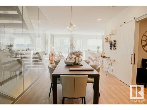 15844 25 Avenue, Edmonton, AB - Indoor Photo Showing Dining Room