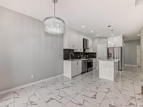 3817 46 Avenue, Beaumont, AB - Indoor Photo Showing Kitchen